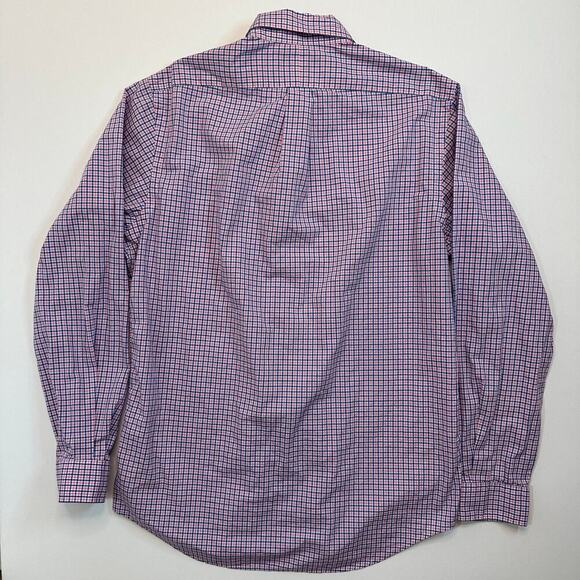 Ralph Lauren Polo Button Front Plaid Classic Fit Dress Shirt. - Picture 6 of 6